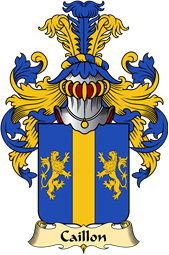 French Family Coat of Arms (v.23) for Caillon