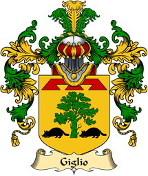 Italian Family Coat of Arms (v.25a) Giglio