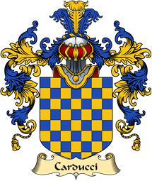 Italian Family Coat of Arms (v.25a) Carducci