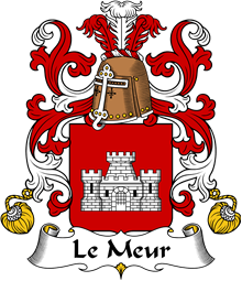 Coat of Arms from France for Le Meur (or Meur)