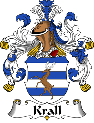 German Wappen Coat of Arms for Krall