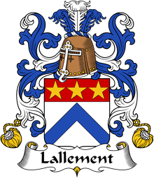 Coat of Arms from France for Lallement