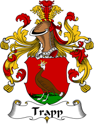 German Wappen Coat of Arms for Trapp