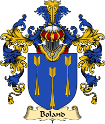 English Family Coat of Arms (v.25) Boland