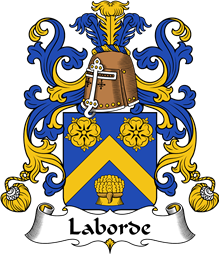 Coat of Arms from France for Laborde