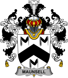 Irish Family Coat of Arms (v.25b) Maunsell