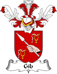 Coat of Arms from Scotland for Gib