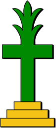 Cross, Calvary Double Triparted (Top)