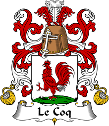 Coat of Arms from France for Coq (le)