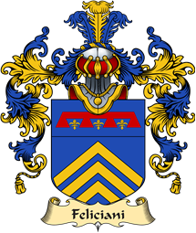 Italian Family Coat of Arms (v.25a) Feliciani