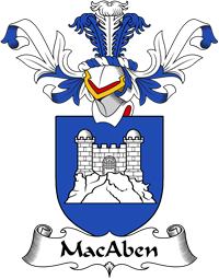 Coat of Arms from Scotland for MacAben