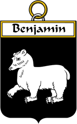 French Coat of Arms Badge for Benjamin