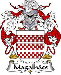 Portuguese Coat of Arms for Magalhães