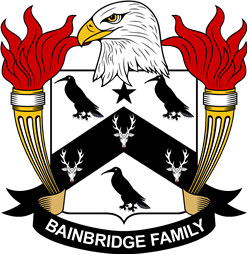 Coat of arms used by the Bainbridge family in the United States of America
