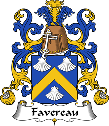 Coat of Arms from France for Favereau