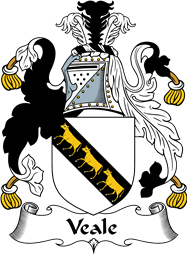 English Coat of Arms for the family Veale