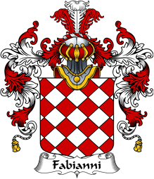 Italian Family Coat of Arms (v.25b) Fabianni
