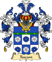 Italian Family Coat of Arms (v.25a) Toscani