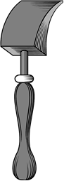 Bookbinder’s polishing iron