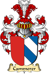 v.23 Coat of Family Arms from Germany for Cammerer