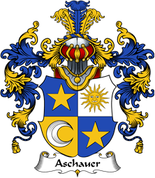 German Wappen Coat of Arms (v.25) Aschauer