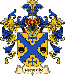 English Family Coat of Arms (v.25) Luscombe