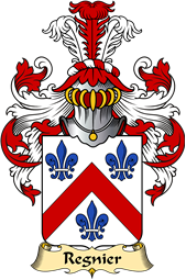 French Family Coat of Arms (v.23) for Regnier