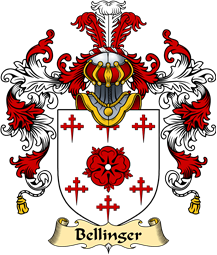 English Family Coat of Arms (v.25) Bellinger