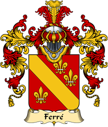 French Family Coat of Arms (v.25) Ferré