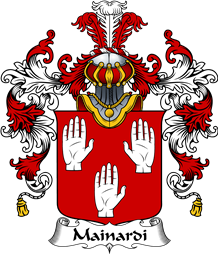 Italian Family Coat of Arms (v.25b) Mainardi