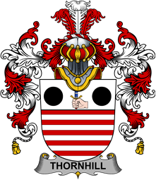 Irish Family Coat of Arms (v.25b) Thornhill