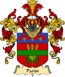 Italian Family Coat of Arms (v.25a) Parisi