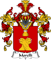 Italian Family Coat of Arms (v.25b) Morelli