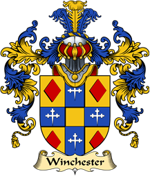 English Family Coat of Arms (v.25) Winchester