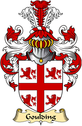 Irish Family Coat of Arms (v.23) for Goulding or O