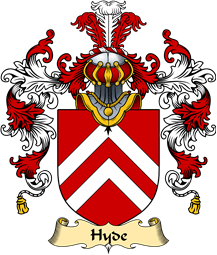 Irish Family Coat of Arms (v.25a) Hyde
