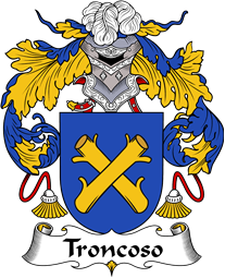 Portuguese Coat of Arms for Troncoso