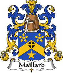 Coat of Arms from France for Maillard