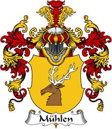 German Wappen Coat of Arms (v.25) Mühlen