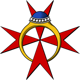 Ring Cross of Malta Interlaced