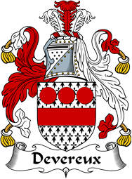 Irish Coat of Arms for Devereux