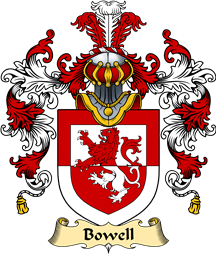 English Family Coat of Arms (v.25) Bowell
