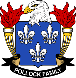 Coat of arms used by the Pollock family in the United States of America