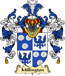 English Family Coat of Arms (v.25) Millington