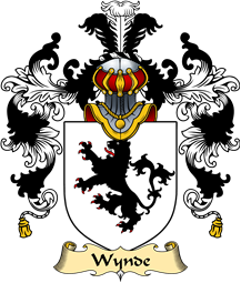 Welsh Family Coat of Arms (v.25) Wynde (or Weind)