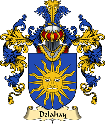 Welsh Family Coat of Arms (v.25) Delahay (of Breconshire)