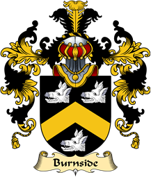 Scottish Family Coat of Arms (v.25) Burnside