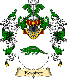 Irish Family Coat of Arms (v.25a) Rossiter