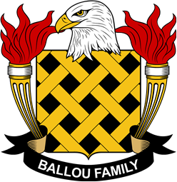 Coat of arms used by the Ballou family in the United States of America