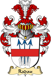 v.23 Coat of Family Arms from Germany for Radau